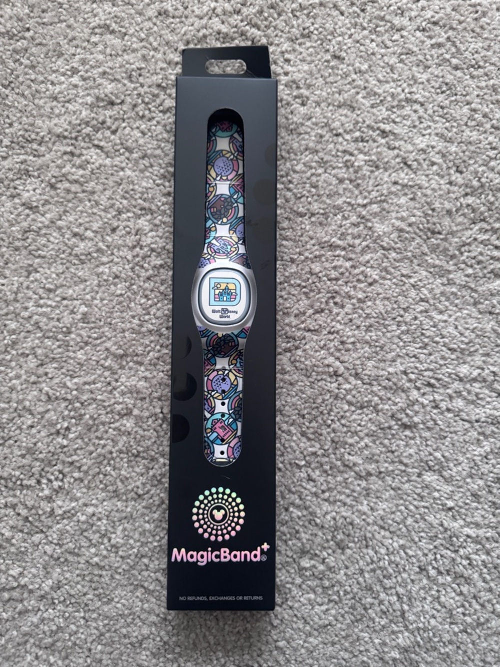 Playful Pattern Purple & Blue MagicBand+